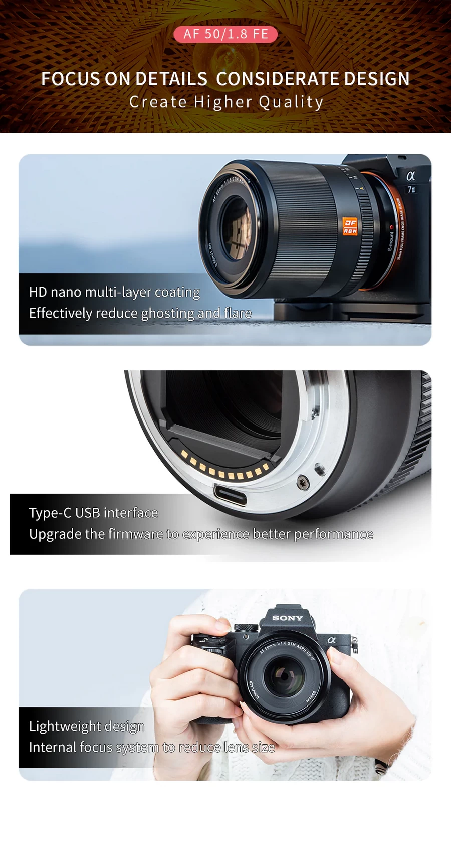 Viltrox AF 50mm f/1.8 Lens by  in  - EC MALL