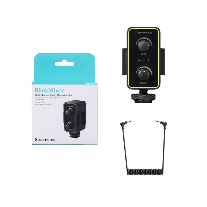 BlinkMixer เครื่องผสมสัญญาณเสียง 2 Channel by  in  - EC MALL