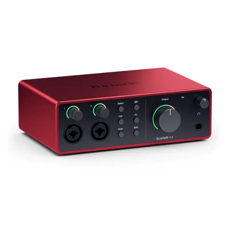 Focusrite Scarlett 4i4 (4th Gen) by  in  - EC MALL