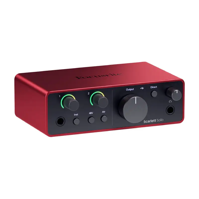 Focusrite Scarlett Solo (4th Gen) by  in  - EC MALL