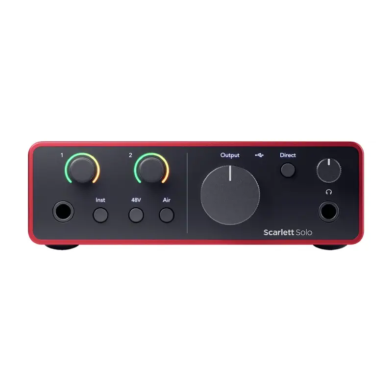 Focusrite Scarlett Solo (4th Gen) by  in  - EC MALL