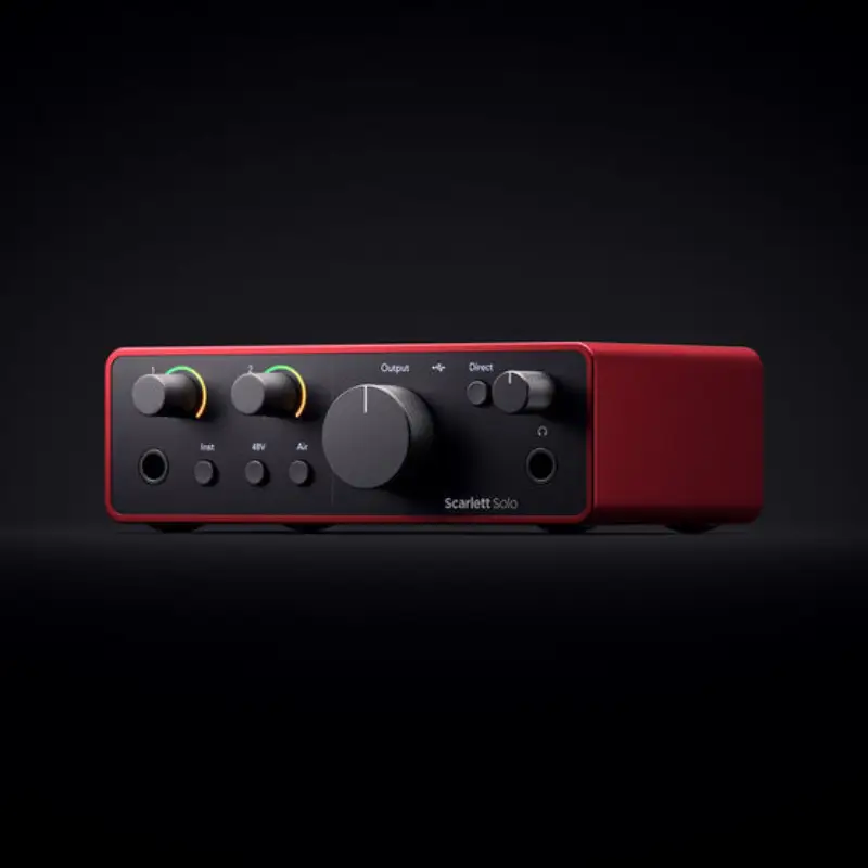 Focusrite Scarlett Solo (4th Gen) by  in  - EC MALL