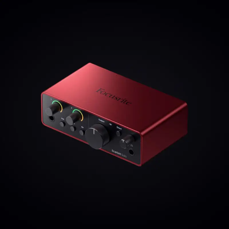 Focusrite Scarlett Solo (4th Gen) by  in  - EC MALL