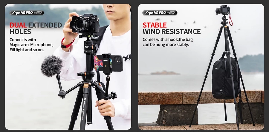 Fotopro X-GO HR PRO Tripod with Ball Head FPH-52Q by  in  - EC MALL