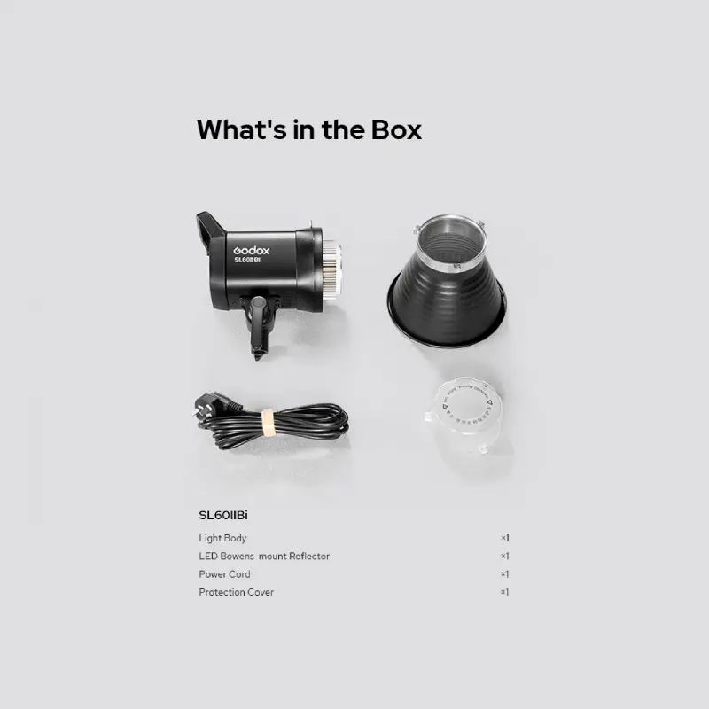 Godox SL60IIBI Bi-Color LED Video Light by  in  - EC MALL