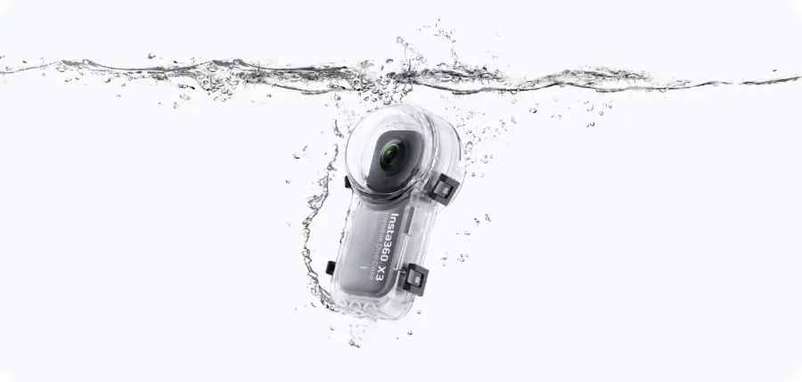Insta360 X3 Invisible Dive Case by  in  - EC MALL