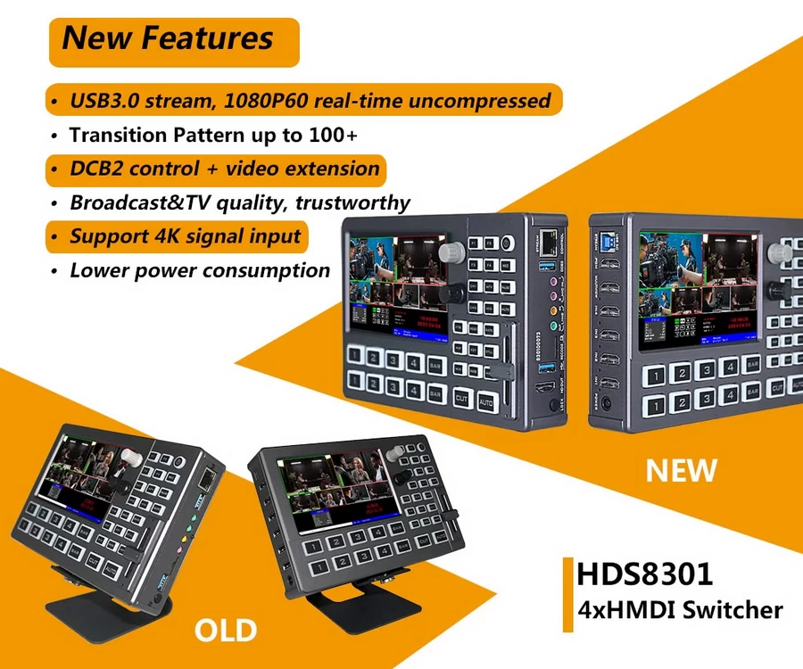 DeviceWell HDS8301 4-CH HD Video Switcher by  in  - EC MALL