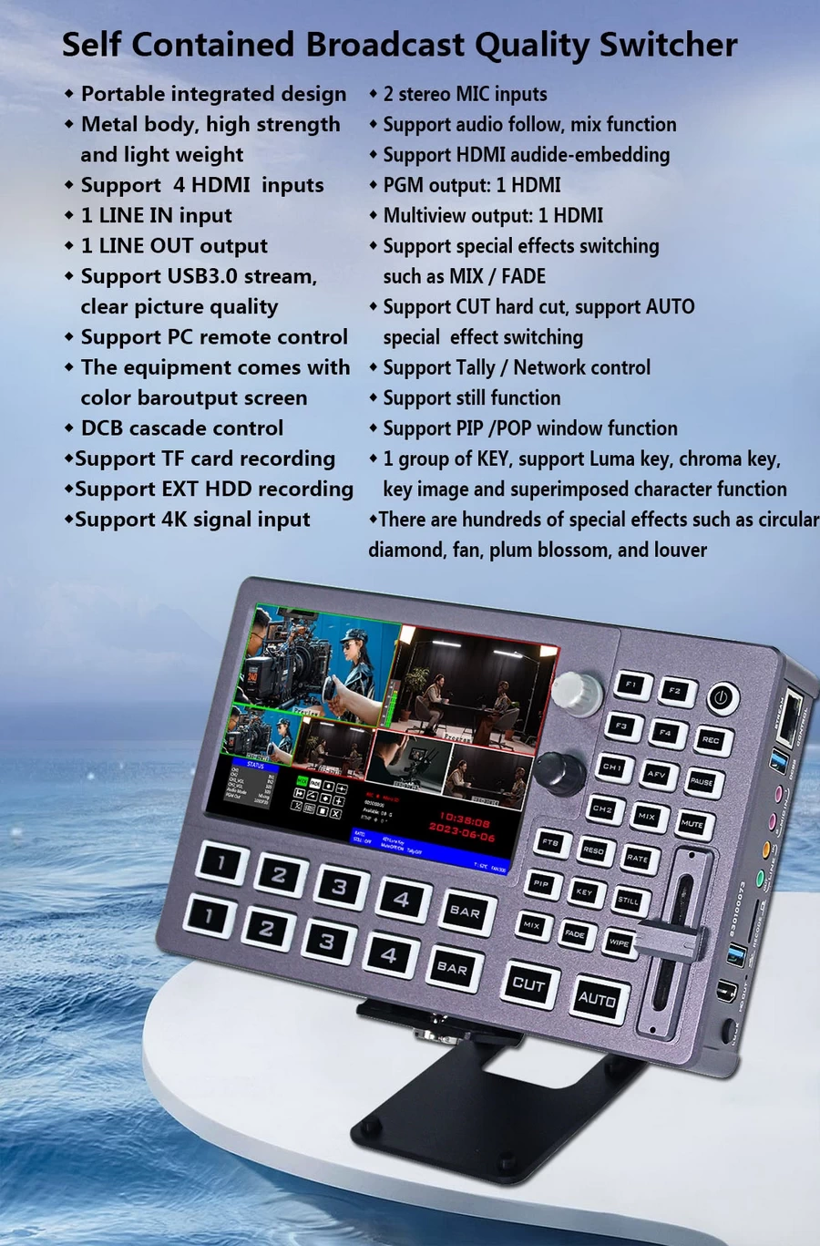 DeviceWell HDS8301 4-CH HD Video Switcher by  in  - EC MALL
