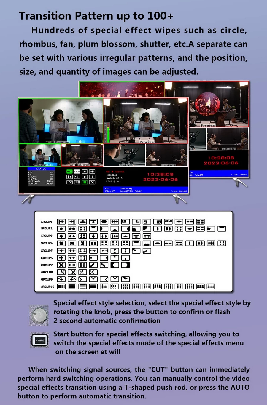 DeviceWell HDS8301 4-CH HD Video Switcher by  in  - EC MALL