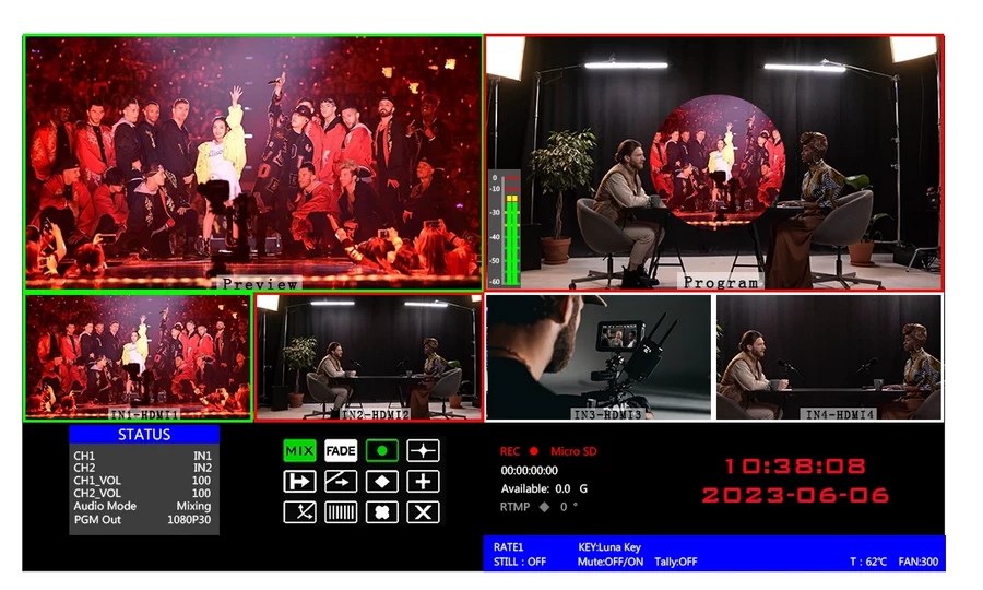 DeviceWell HDS8301 4-CH HD Video Switcher by  in  - EC MALL