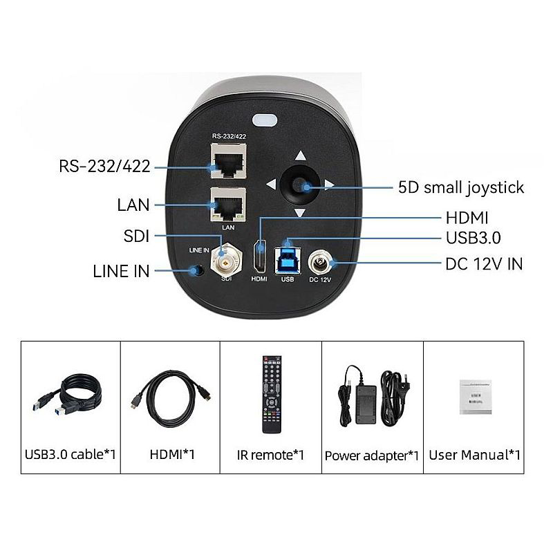 HDKATOV KT-S10DHN 4K 20x Ultra HD Broadcast Camera by  in  - EC MALL