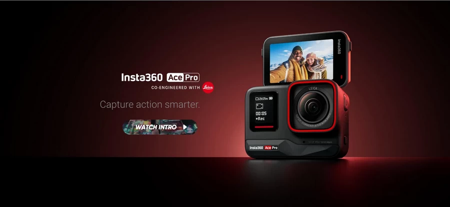 Insta360 ACE Pro 8K Action Camera Co-Engineered With Leica by  in  - EC MALL