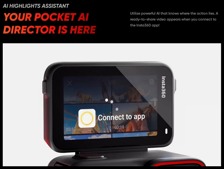 Insta360 ACE Pro 8K Action Camera Co-Engineered With Leica by  in  - EC MALL