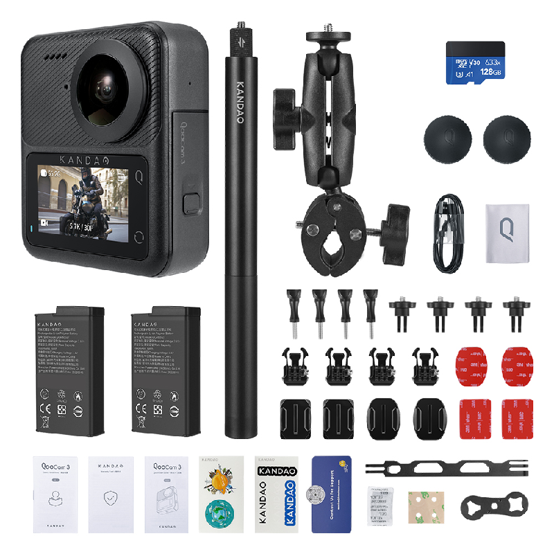 Kandao QooCam 3 Motorcycle Combo by  in  - EC MALL