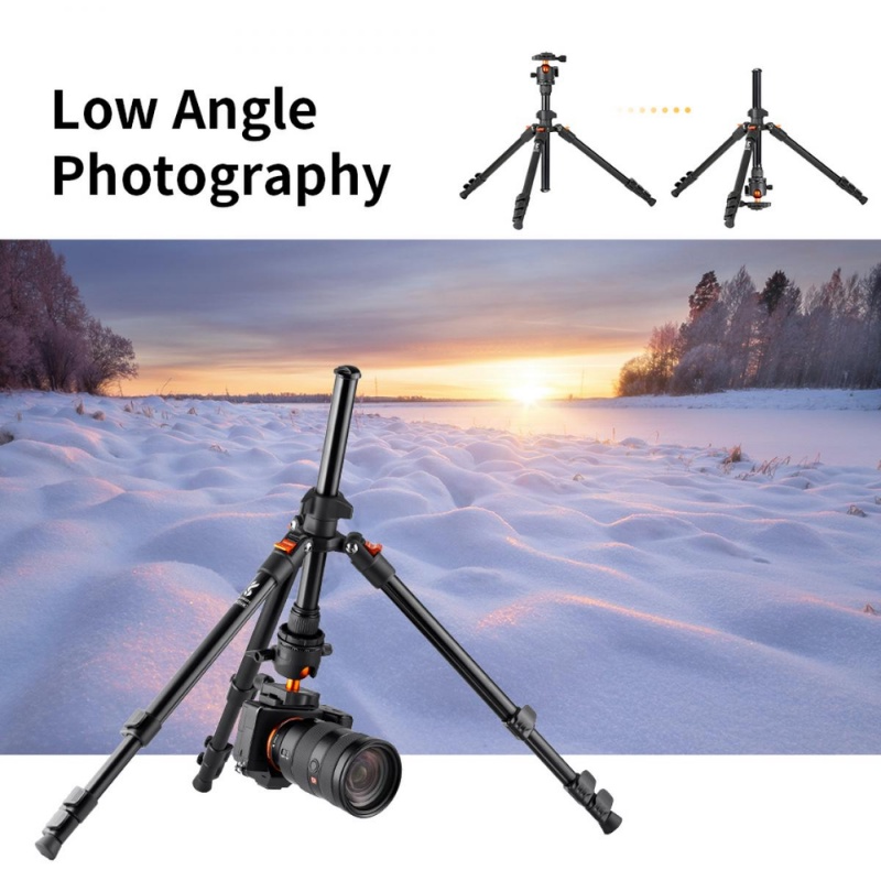 K&F Concept BI234M Lightweight Travel / Vlog Tripod Kit (K234A0+BH-28L) by  in  - EC MALL