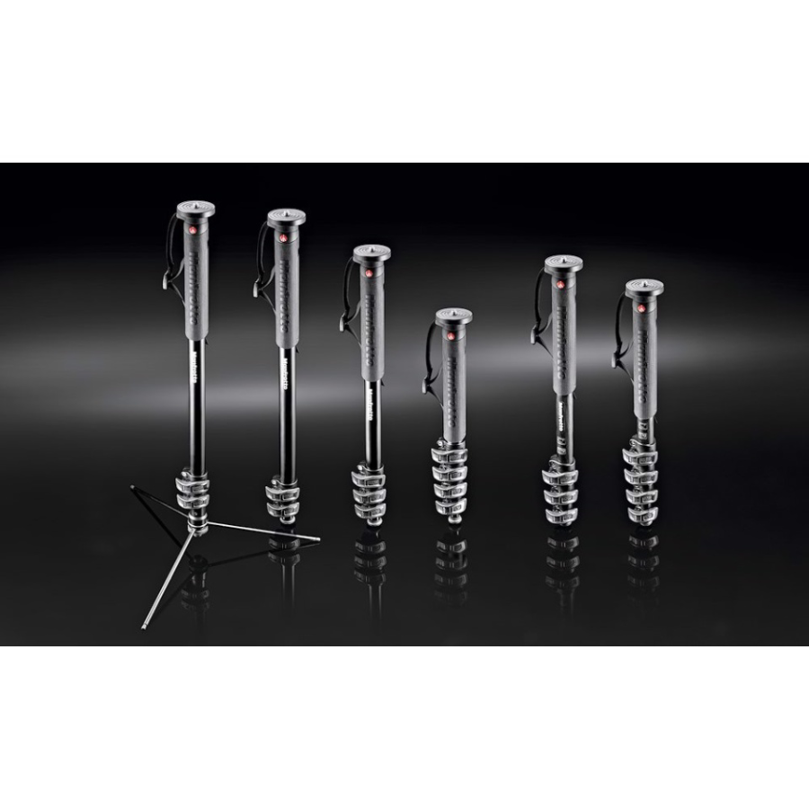 Manfrotto XPRO 5-Section Photo Monopod, Aluminum with Quick Power Lock by  in  - EC MALL