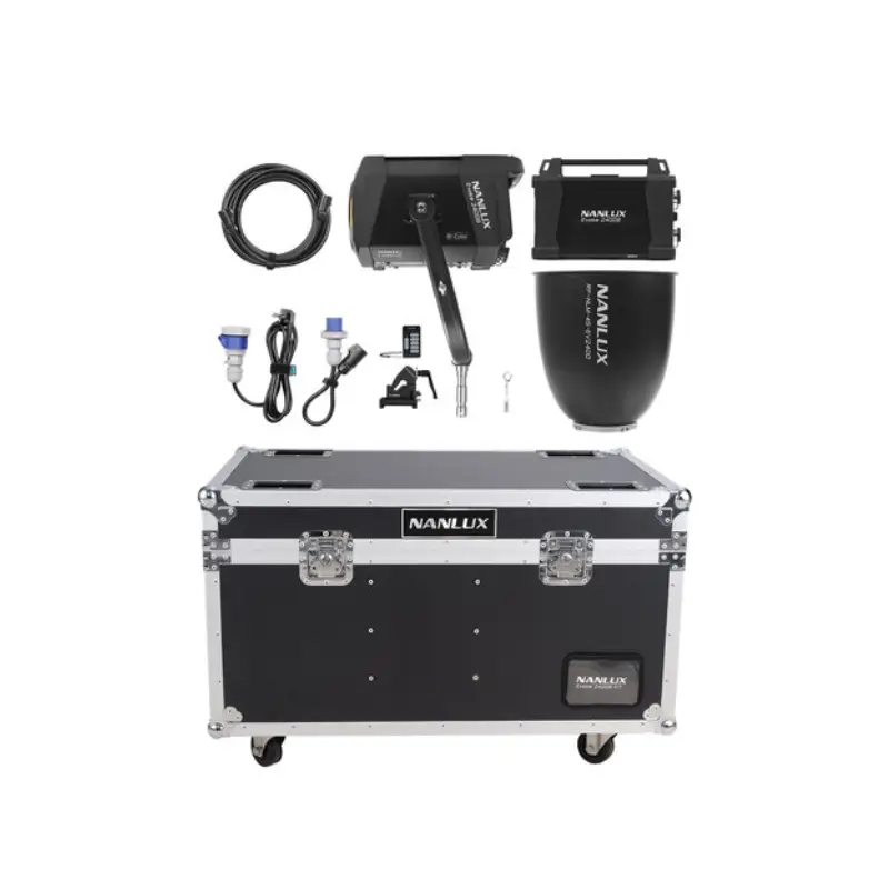 Nanlux Evoke 2400B LED Bi-Color Spot Light with Reflector 45° in Flight Case by  in  - EC MALL