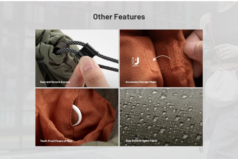 PGYTECH OneGo Drawstring Bag by  in  - EC MALL