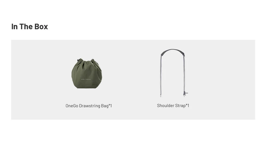PGYTECH OneGo Drawstring Bag by  in  - EC MALL