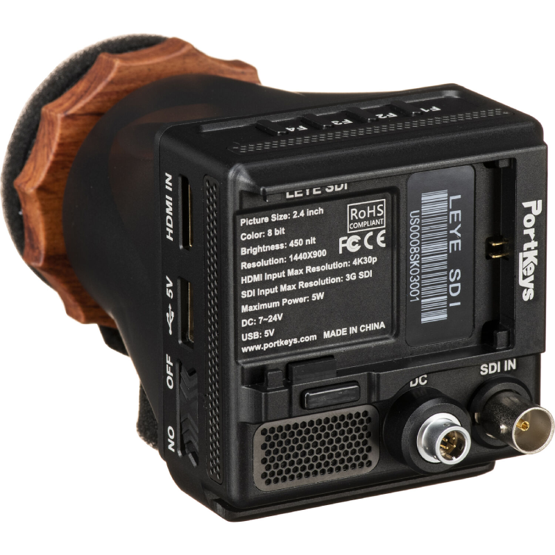 Portkeys LEYE 3G-SDI & HDMI 2.4" LCD Electronic Viewfinder by  in  - EC MALL