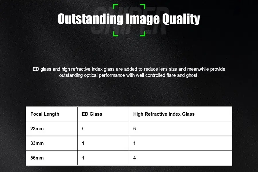 Sirui Sniper 56mm f/1.2 APSC Auto-Focus Lens by  in  - EC MALL