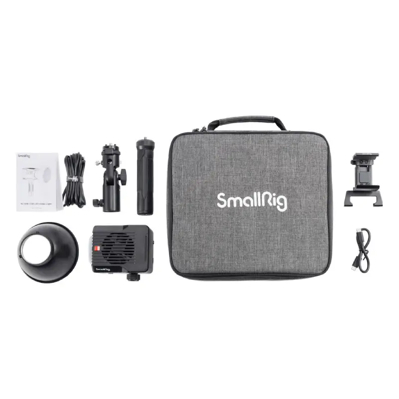 SmallRig 4376 RC 60B COB LED Video Light (with Powerbank Clamp Edition) by  in  - EC MALL