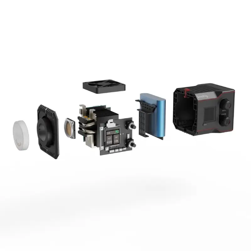 SmallRig 4376 RC 60B COB LED Video Light (with Powerbank Clamp Edition) by  in  - EC MALL