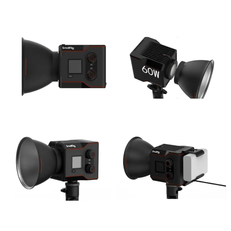 SmallRig 4376 RC 60B COB LED Video Light (with Powerbank Clamp Edition) by  in  - EC MALL