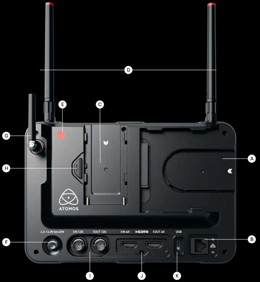 Atomos Shogun 7" Monitor-Recorder by  in  - EC MALL