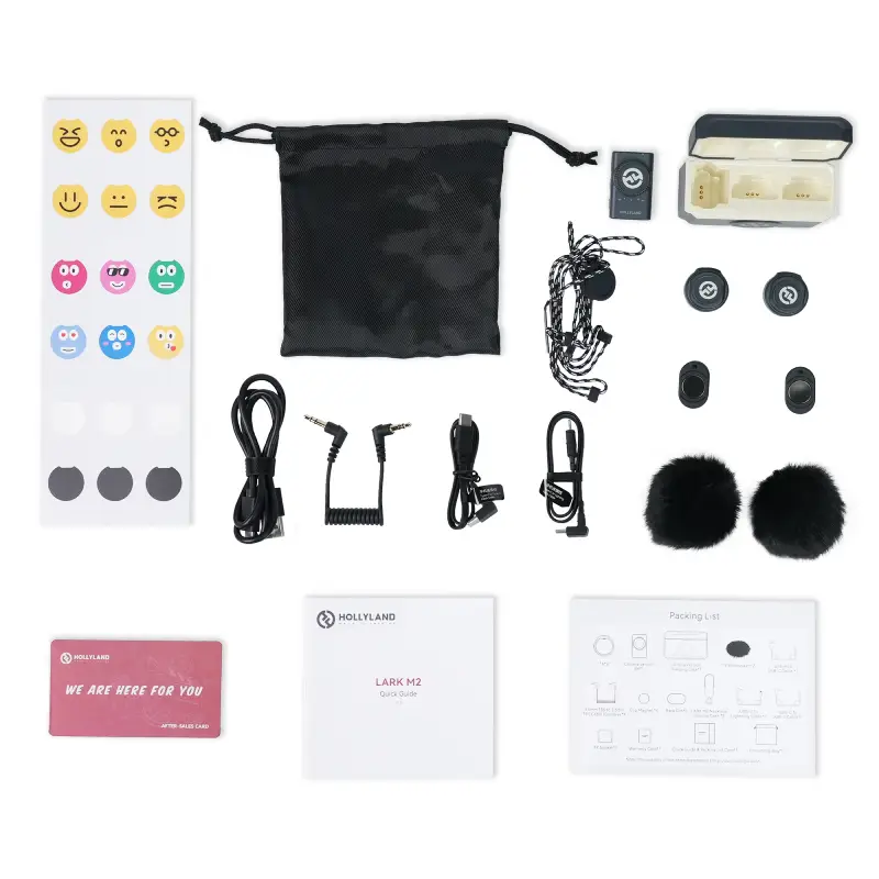 Hollyland Lark M2 Duo Wireless Microphone by  in  - EC MALL