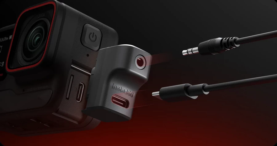 Insta360 Mic Adapter for Insta360 Ace Series by  in  - EC MALL