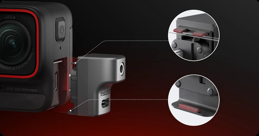 Insta360 Mic Adapter for Insta360 Ace Series by  in  - EC MALL