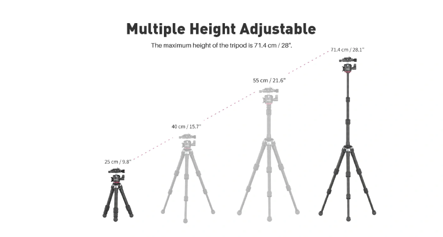 Ulanzi MT-20 Professional Carbon Fiber Tripod Monopod by  in  - EC MALL