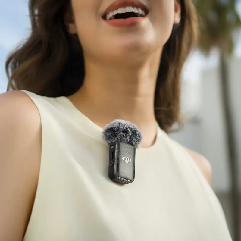 DJI Mic 2 Transmitter (Shadow Black) / (Pearl White) by in - EC MALL