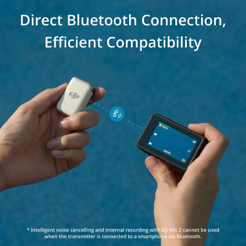 DJI Mic 2 Transmitter (Shadow Black) / (Pearl White) by  in  - EC MALL