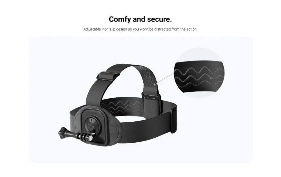 Insta360 Head Strap by  in  - EC MALL