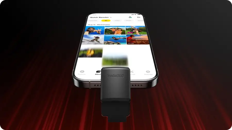 Insta360 Ace/Ace Pro Quick Reader by  in  - EC MALL