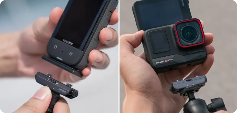 Insta360 Quick Release Mount For Ace / Ace Pro /One RS /One X3/X2 by  in  - EC MALL