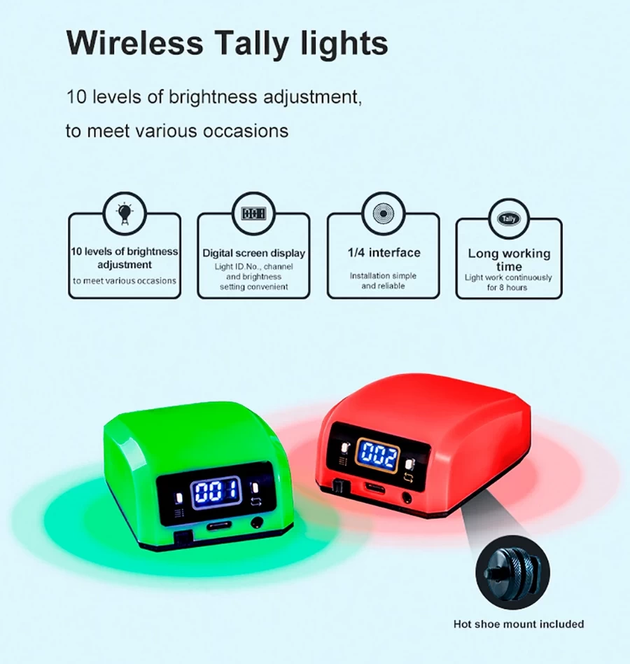 Naya HDI-TL170 4-Light Kit Wireless Tally System ไฟทอลลี่ไร้สาย by  in  - EC MALL