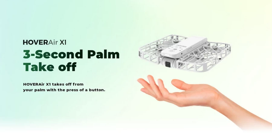 HoverAir X1 Self-Flying Camera by  in  - EC MALL