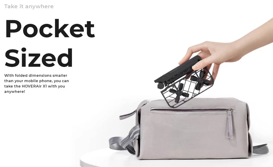 HoverAir X1 Self-Flying Camera by  in  - EC MALL