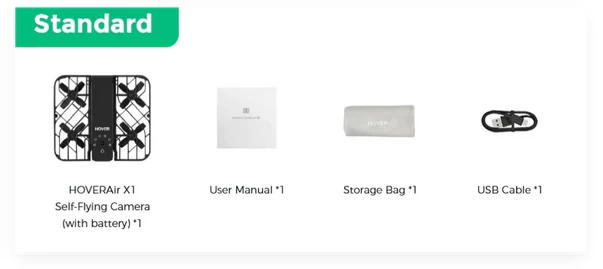 HoverAir X1 Self-Flying Camera by  in  - EC MALL