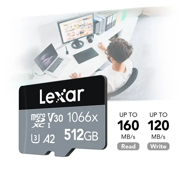 Lexar Professional 1066x microSDXC UHS-I Card SILVER Series by  in  - EC MALL