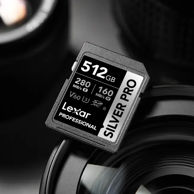 Lexar Professional SILVER PRO SDXC UHS-II Card by  in  - EC MALL