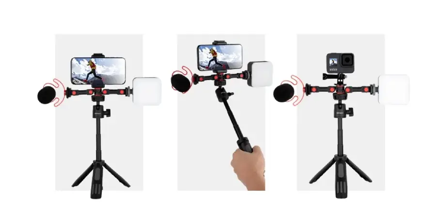 SmallRig Simorr 3483 Dual Cold Shoe Extension Bar by  in  - EC MALL