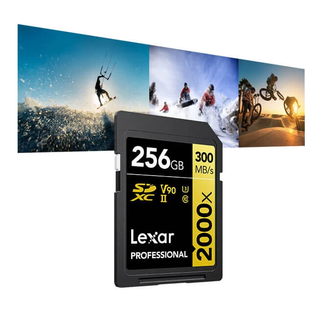 Lexar Professional 2000x SDHC / SDXC UHS-II Card GOLD Series by  in  - EC MALL