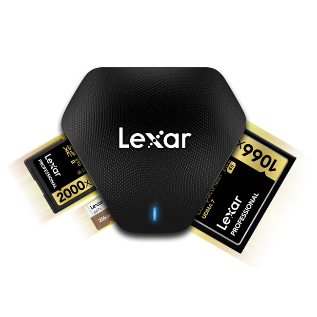 Lexar Professional Multi-Card 3-in-1 USB 3.1 Reader by  in  - EC MALL