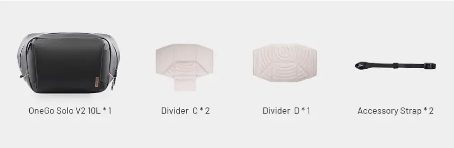 PGYTECH OneGo Solo V2 10L by  in  - EC MALL