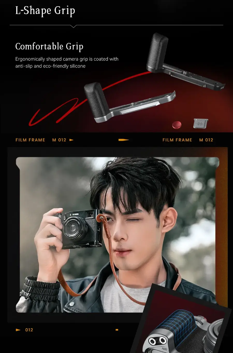 SmallRig - 4555 L-Shape Grip For Fujifilm X100VI / X100V (Silver) by  in  - EC MALL