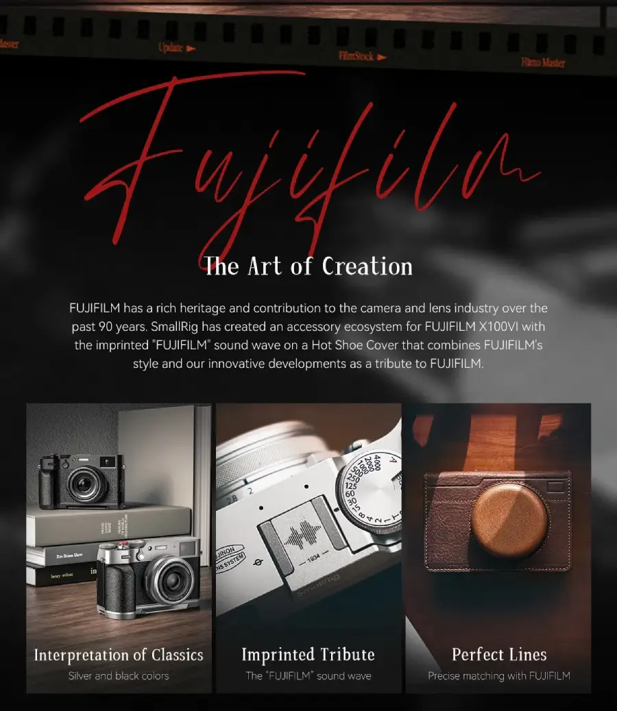 SmallRig - 4555 L-Shape Grip For Fujifilm X100VI / X100V (Silver) by  in  - EC MALL